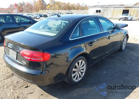 2009 Audi A4 2.0T Premium from USA, damaged, VIN WAUSF78K69N021695